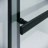 Душевая перегородка Niagara Nova 100 NG-671-10BLACK профиль Черный матовый стекло прозрачное