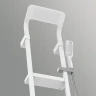 Душевая панель Black&White Seasons 1210w0 Снежный белый латунь на стену