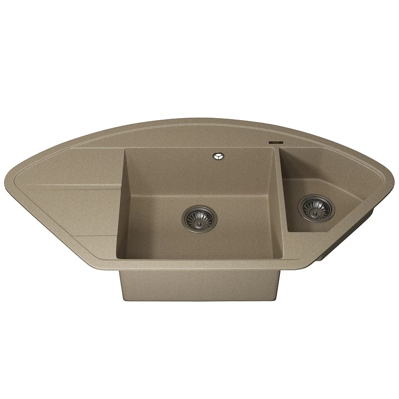 Кухонная мойка Uperwood Quartz Premium UPD-06-02 100 3910202121 цвет Бежевый матовый
