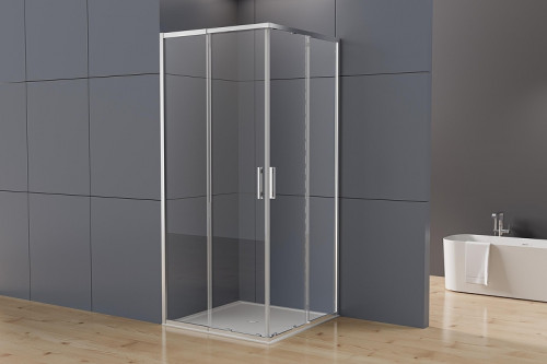 Душевой уголок Vincea Rapid-N 80x120 VSS-3RN8012E10CL профиль Хром стекло прозрачное