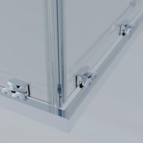 Душевой уголок Vincea Rapid-N 80x120 VSS-3RN8012E10CL профиль Хром стекло прозрачное