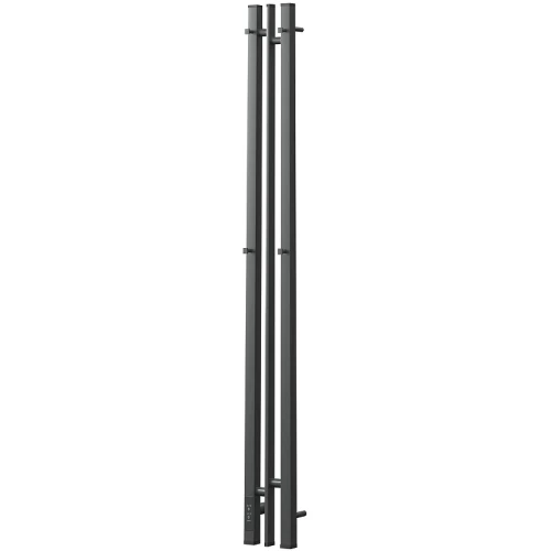 Электрический полотенцесушитель Point Фрея PN20712GB П2 100x1200 диммер слева Графит блеск