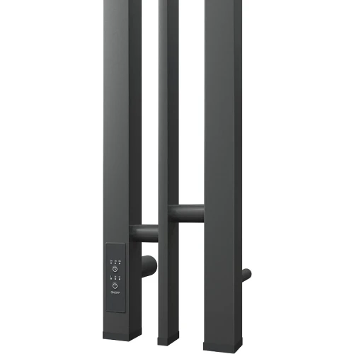 Электрический полотенцесушитель Point Фрея PN20712GB П2 100x1200 диммер слева Графит блеск