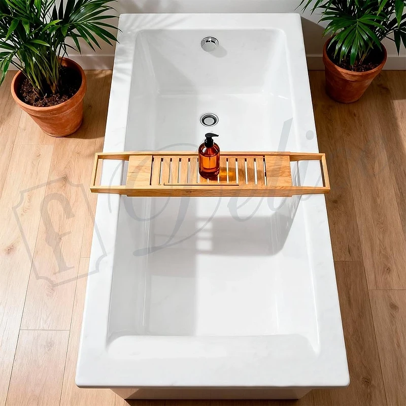 Ванна из искусственного камня Delice Diapason 165х70 DLR330017-M цвет Белый матовый