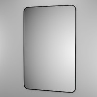 Зеркало Evoform Colora 70х50 BY 0434 с окантовкой - Черный цвет стекло