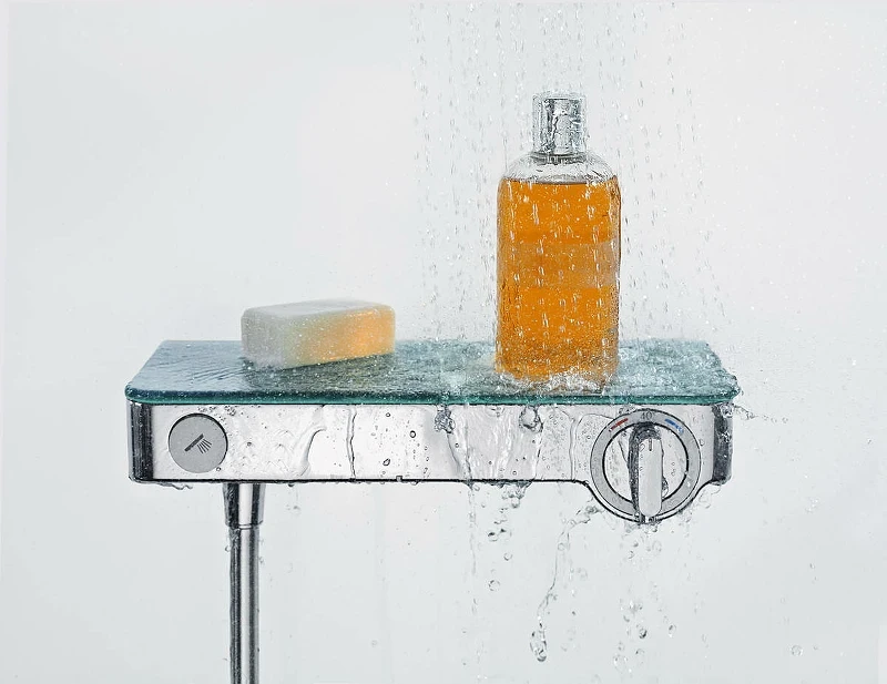 Смеситель для душа Hansgrohe Ecostat Select 13171000 с термостатом Хром латунь на стену