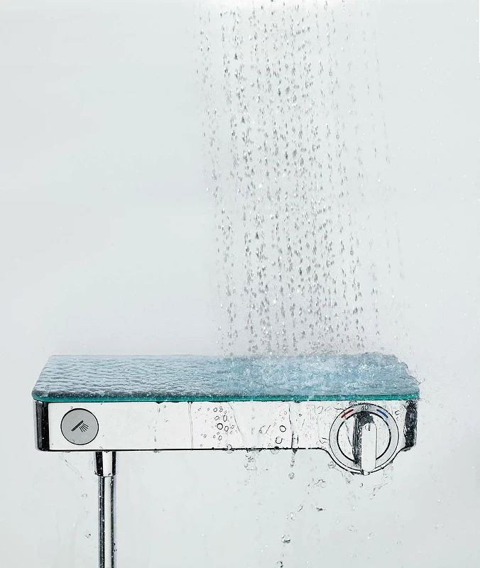 Смеситель для душа Hansgrohe Ecostat Select 13171000 с термостатом Хром латунь на стену