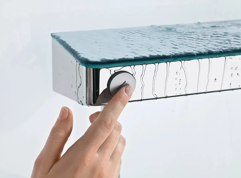 Смеситель для душа Hansgrohe Ecostat Select 13171000 с термостатом Хром латунь на стену