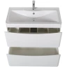 Тумба под раковину BelBagno 90 ACQUA-900-2C-PIA-BL Bianco Lucido МДФ / ЛДСП