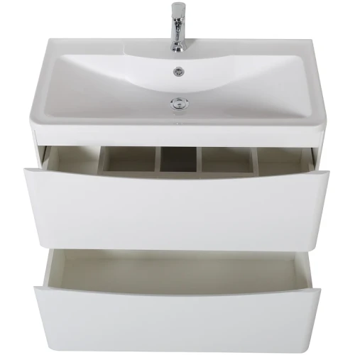 Тумба под раковину BelBagno 90 ACQUA-900-2C-PIA-BL Bianco Lucido МДФ / ЛДСП