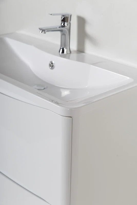 Тумба под раковину BelBagno 90 ACQUA-900-2C-PIA-BL Bianco Lucido МДФ / ЛДСП
