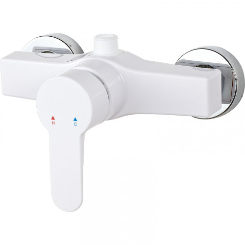 Смеситель для душа Ростовская Мануфактура Сантехники PL5-003 Белый