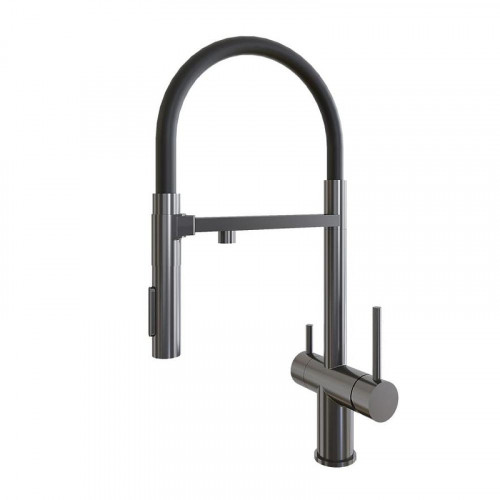 Смеситель для кухни Grandex Aqua Choice-S 9020153 цвет Графит
