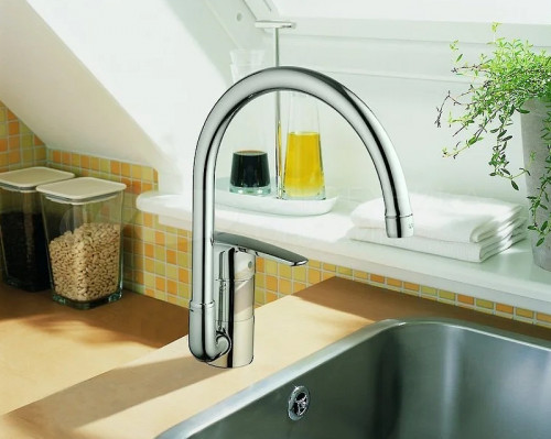 Смеситель для кухни Grohe Euroeco New 32752000 Хром латунь