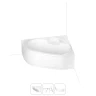 Акриловая ванна Lavinia Boho Bell Pro 140х95 R S2-3702140R цвет Белый глянцевый с каркасом и панелью