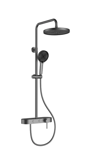 Душевая система Vincea VSFS-402GM цвет Вороненая сталь