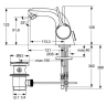 Смеситель для биде Ideal Standard Melange A4268AA Хром