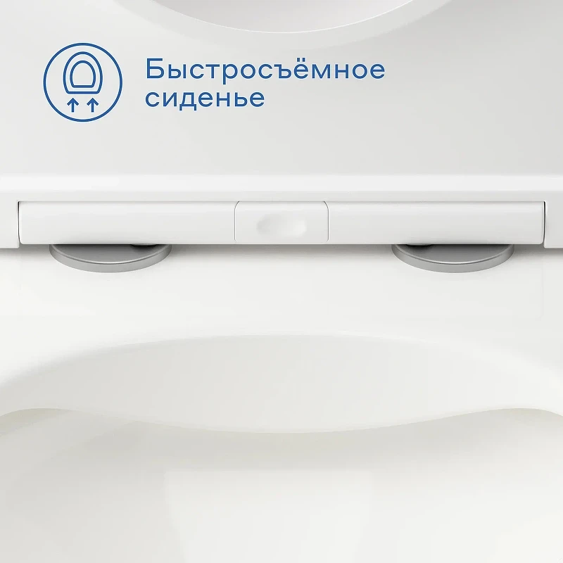 Унитаз Pragma Olako 901855.OLK1.GWWR.019-2 подвесной цвет Белый глянцевый с сиденьем Микролифт