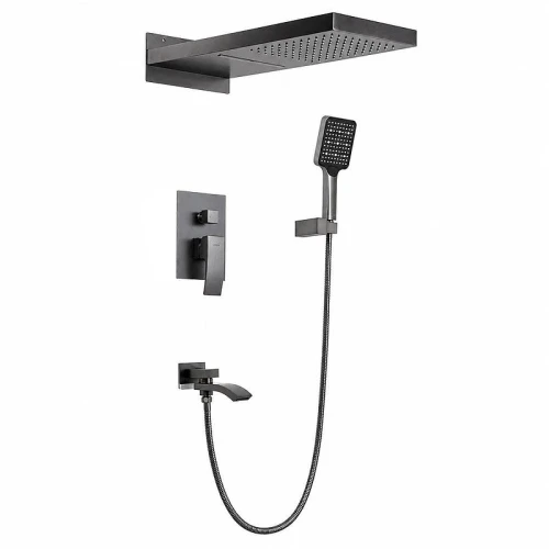 Душевая система Gappo G7107-79 цвет Оружейная сталь