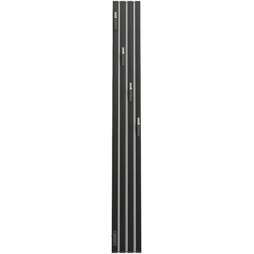Электрический полотенцесушитель Point Пиано PN19722BGB 150x1200 диммер слева Черный Графит блеск