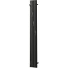 Электрический полотенцесушитель Point Пиано PN19722BGB 150x1200 диммер слева Черный Графит блеск