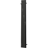 Электрический полотенцесушитель Point Пиано PN19722BGB 150x1200 диммер слева Черный Графит блеск