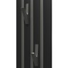 Электрический полотенцесушитель Point Пиано PN19722BGB 150x1200 диммер слева Черный Графит блеск