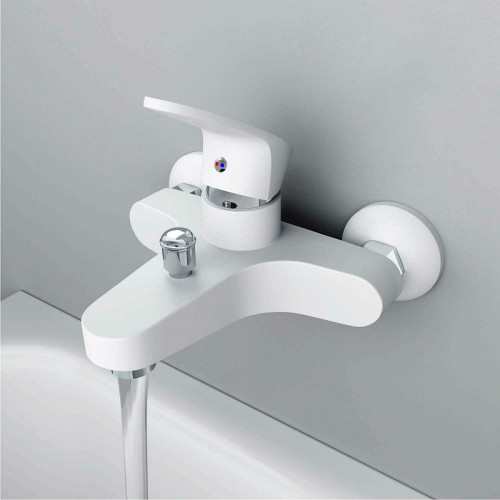 Смеситель для ванны Dorff Alpha D9010000WH Белый матовый