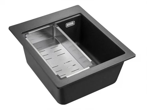 Кухонная мойка Emar Quartz 42 EMQ-1420.Q Оникс цвет Оникс