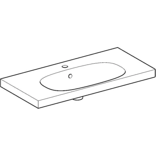 Мебельная раковина Geberit Acanto Compact 90 500.633.01.2 Белая