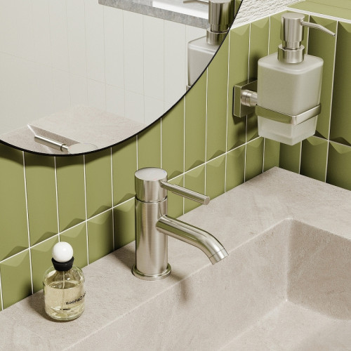 Смеситель для раковины WasserKRAFT Wern 4205 Никель латунь