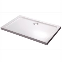 Акриловый поддон для душа Black&amp;White Stellar Wind Slim Line 100x80 0810000 Белый