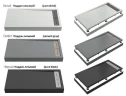 Душевой поддон из искусственного камня Creto Scala 120x80 3-0001 Серый