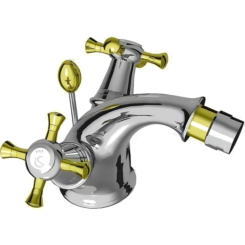 Смеситель для биде Ideal Standard Reflection B9655LS Хром Золото латунь