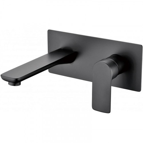 Смеситель для раковины Grocenberg GB599BL Черный матовый