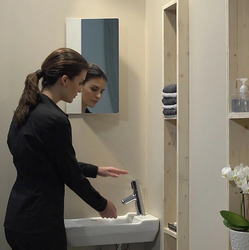 Смеситель для раковины Hansgrohe Talis Select S 72040000 Хром латунь