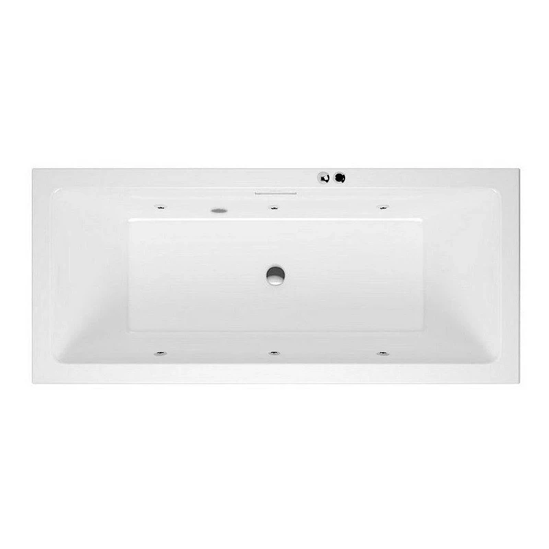Акриловая ванна Excellent Heaven Slim 170x75 WAEX.HEV17S.SOFT.CR цвет Белый с гидромассажем форсунки Хром