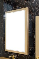 Зеркало Boheme Armadi Art Dolce 70 567-CP с подсветкой Капучино МДФ / ЛДСП, стекло