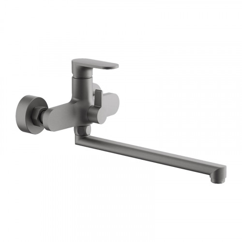 Смеситель для ванны Belz B713-3 B22713-3 универсальный цвет Оружейная сталь