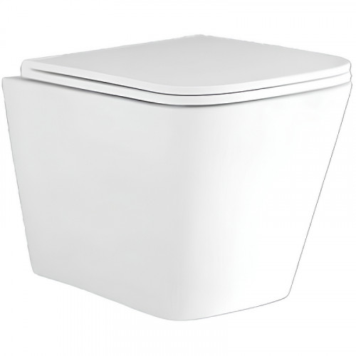 Унитаз Aquatek Дельта AQ1911-00 подвесной с сиденьем Микролифт фарфор подвесной