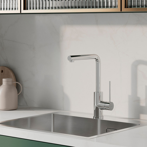 Смеситель для кухни Iddis Rule RULSBL0i05 Хром нержавеющая сталь