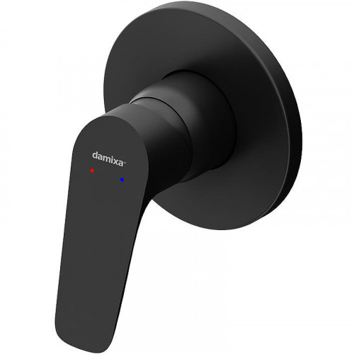 Смеситель для душа Damixa Jupiter 777500300 Черный матовый латунь на стену