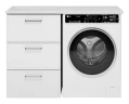 Тумба под раковину Brevita Фрэйм 120 Fra-070155-013Я цвет Белый