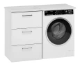 Тумба под раковину Brevita Фрэйм 120 Fra-070155-013Я цвет Белый