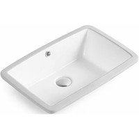 Раковина SantiLine 55 SL-3004 Белая фаянс полувстраиваемая