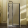 Душевая дверь Vincea Slim-N 100 VDPH-5SN100CLGM профиль Вороненая сталь стекло прозрачное