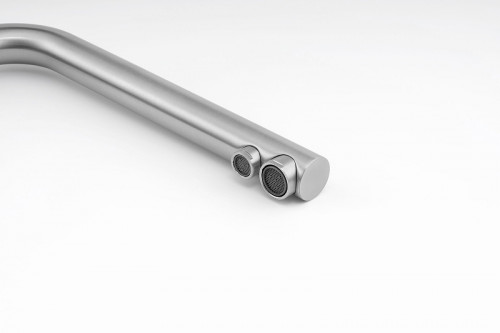 Смеситель для кухни Knotlor Streamline SS-08 цвет Матовая сталь