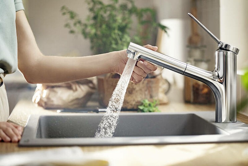 Смеситель для кухни Hansgrohe Zesis M33 74800000 Хром латунь