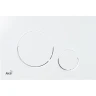 Унитаз с инсталляцией Laufen Pro Rimless 8.2096.6.000.000.1+8.9896.6.000.000.1 + Alcaplast Sadroмodul AM101/1120-0001+M670 с сиденьем Микролифт с Белой клавишей смыва