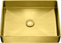 Раковина-чаша AltroBagno Accordo 50 001009 OrSp цвет Золото матовое